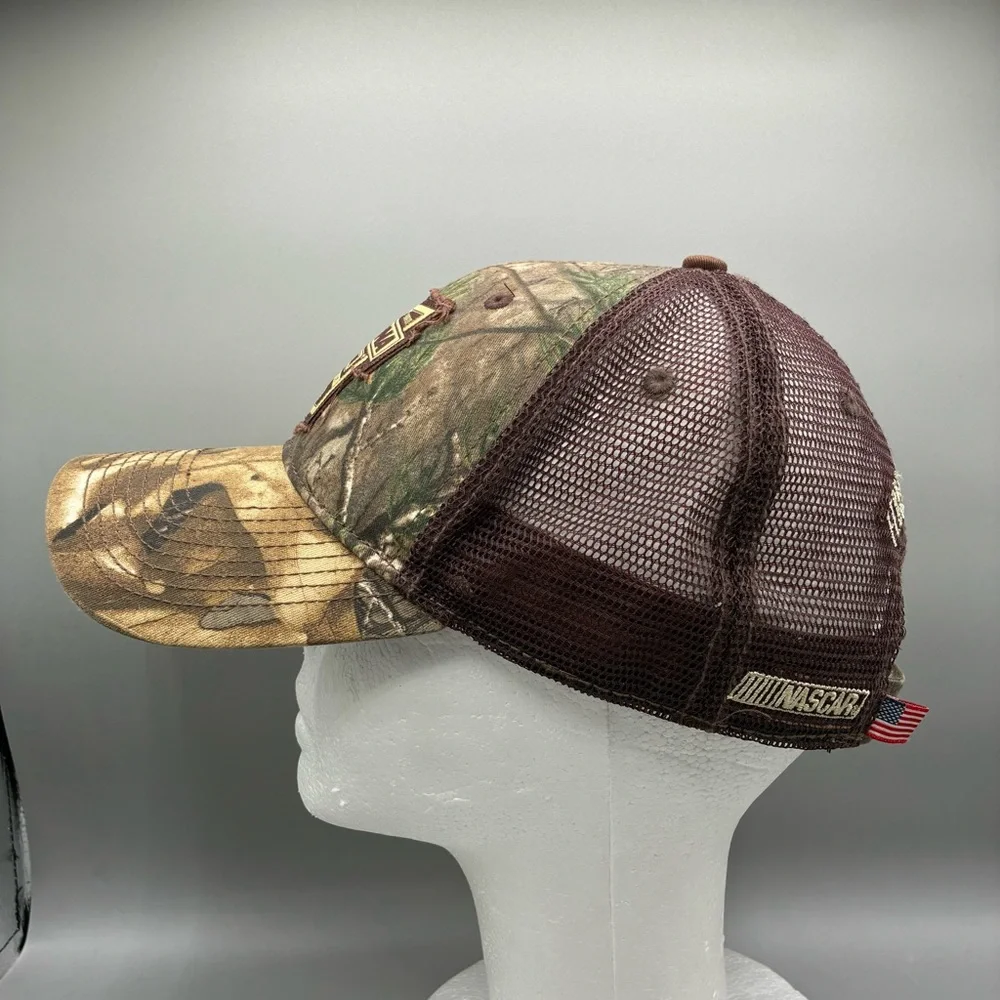 Daytona 500 NASCAR Mesh Back Camo Hat ISC Adult Adjustable